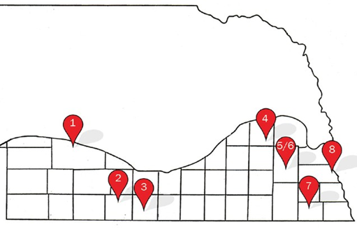 Map and Addresses of Jubilee Pilgrimage Sites