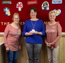 Officers Barb Soukup, president; Shelli Oborny, secretary; Linda Minarick, treasurer