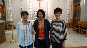 Officers Kathy Hotovy, Tori Lavicky, and Linda Kobza
