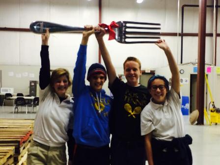 Student food drive Students win food drive