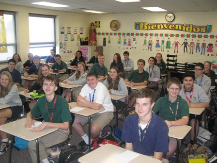 Class at Pius