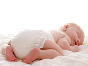 Des couches pour bébés.
