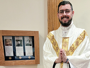 Aquinas Catholic School unveils relics of three young saints