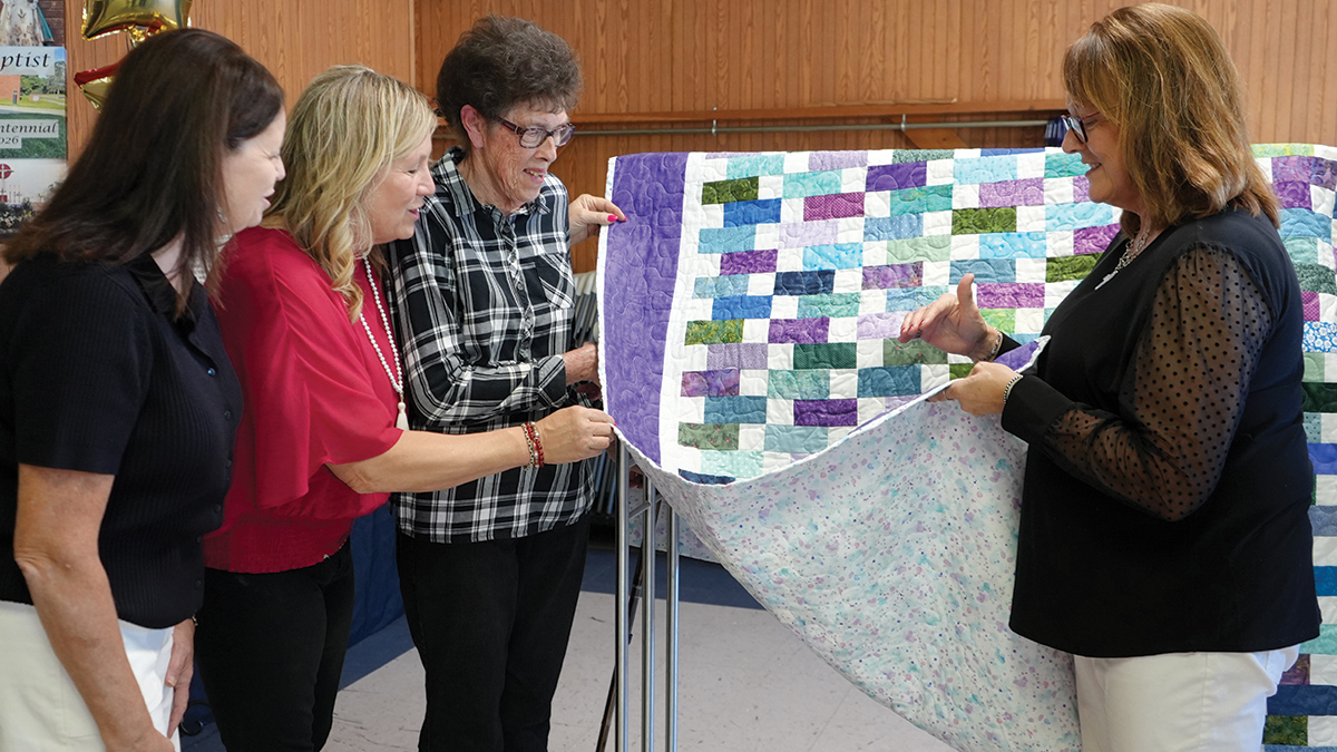 A parish and a quilt: