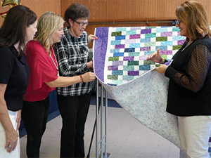 A parish and a quilt: how God finds a way