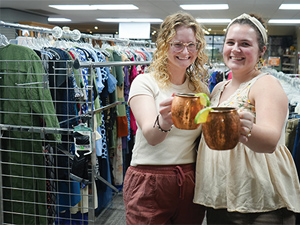 ‘Thrift & Sip’: A volunteer night with cocktails and Catholic purpose