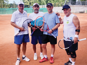 Advantage, God’s Love: David City priest receives title, memories on international tennis court