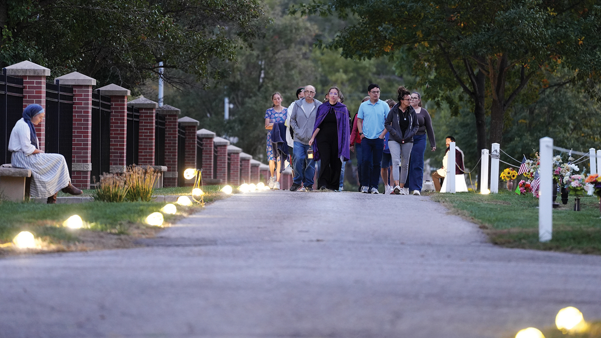 Cemetery walk