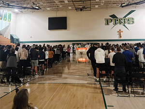 Schools, parish, seminary and community mourn student, support grieving family